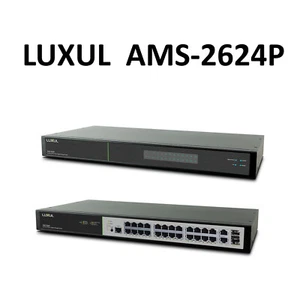 NEW SEALED BOX Luxul AMS-2624P AV Series 26-Port Gigabit PoE+ Managed Switch - Picture 1 of 9