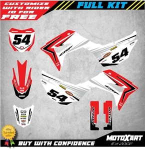 Full Custom sticker Kit fits Honda CRF 110 2019 - 2023 models REBOUND style - Picture 1 of 4