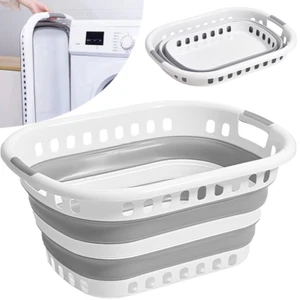 Wäschekorb Faltbar Wäschesammler Wäschebox Wäschetonne Aufbewahrungskorb - Bild 1 von 11