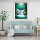 Waterfall Scenery Oil Painting Print Premium Poster High Quality Choose Sizes