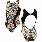 Maru Womens Prism Pacer Swimming Costume Clip Back Swimsuit Fs6078 Rw126