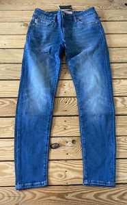 superdry NWT $59.95 women’s skinny mid Rise jeans Size 32 blue G1 - Picture 1 of 10
