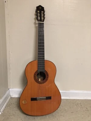 VINTAGE NIPPON GAKKI G-130A YAMAHA CLASSICAL GUITAR JAPAN MIJ CEDAR TOP - Image 1 of 4