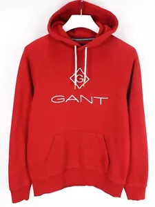 GANT Sweatshirt Men M Kangaroo Pouch With Hooded Jumper Red - Picture 1 of 12