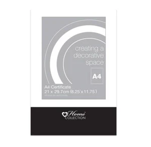 A4 Certificate (21x29.7cm) Glass Clip Frame Photo Poster Frameless Picture Frame - Picture 1 of 14