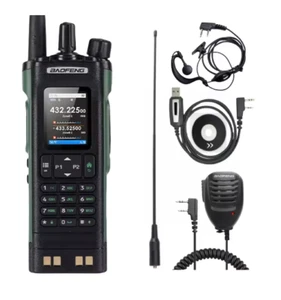 Baofeng UV-32 Walkie Talkie Radio GPS + Antenna+ Microphone+ Programming Cable - Picture 1 of 17