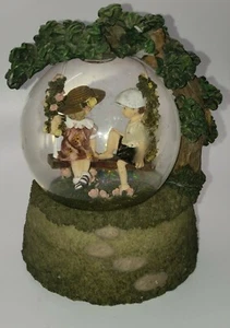 VTG Musical Snow Globe Westland Kim Anderson 6223 "FOREVER YOUNG" Still Works! - Picture 1 of 4