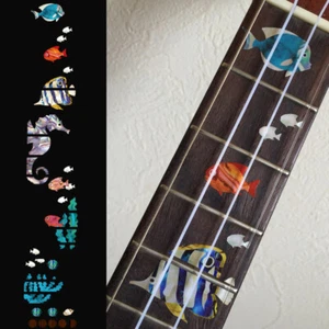 UKF-258SS-S Inlay Stickers, Fret Mark-Ukulele Small Sea World - Bild 1 von 4