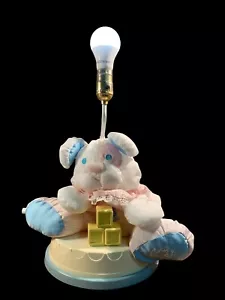 Lámpara para bebé Puffalump Fisher Price de felpa oso de luz 1989 9333 hecha en EE. UU. - Imagen 1 de 10