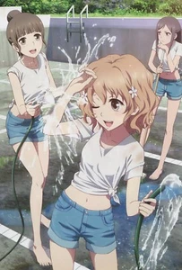 poster promo Hanasaku Iroha Heaven's Memo Pad Kamisama no chou anime Ohana Alice - Picture 1 of 2