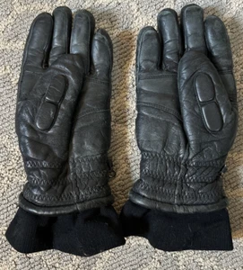 CB Sports Ladies Large Black Leather Gloves - Picture 1 of 6