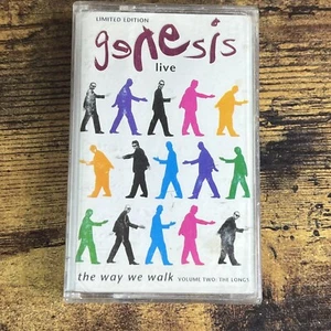 Genesis Live The Way We Walk Cassette Tape Vintage 1993 - Picture 1 of 7