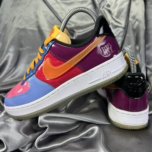 Nike Undefeated x Air Force 1 Low Total Orange Men 5 / Women 7 US (DV5255-400) - Picture 1 of 15