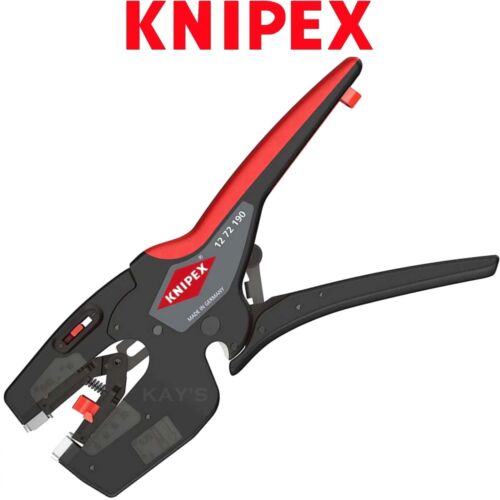 Knipex 12 72 190 NexStrip Multi-Tool for Electricians Crimping Stripping Tool