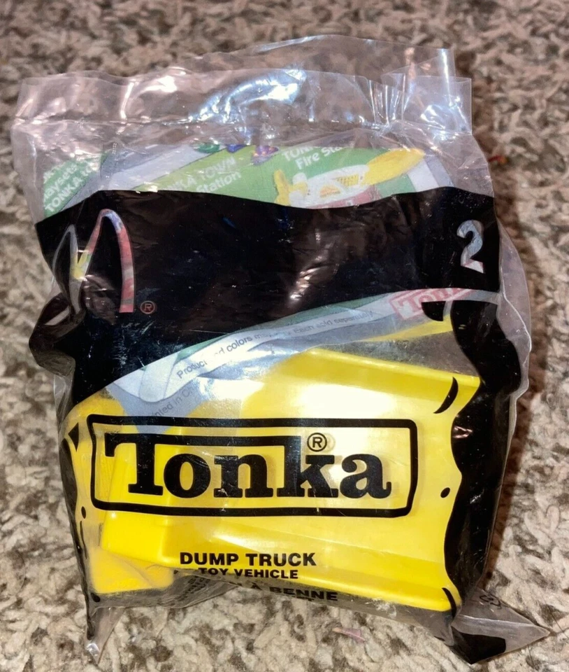 2002 - 2003 Tonka McDonalds Happy Meal игрушка самосвал #2 - Изображение 1 из 1