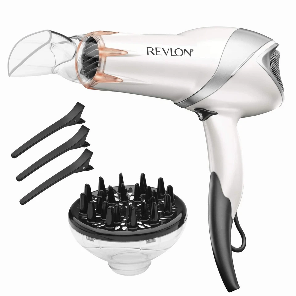Revlon RVDR5264 Infrared Hair Dryer with Clips 1875W