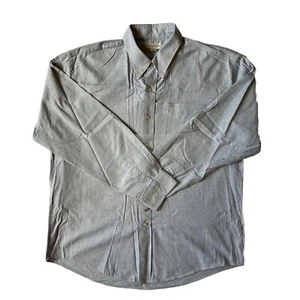 Vtg 90s Qwest Spirit Of Service Cutter & Buck 2XL Work Shirt Telecom Logo Check - Picture 1 of 23