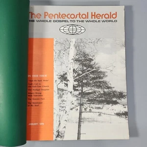 Pentecostal Herald 1976 Magazine Complete Year Bound Issues Set Protestant Faith - Bild 1 von 24