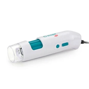 Microscopio digital USB portátil Q-Scope 10-40X, 180X 1,2MP con iluminación LED - Imagen 1 de 1