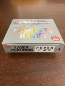 NGK 4717 Bujías de encendido láser de platino PMR9B - Paquete de 4 - Imagen 1 de 2