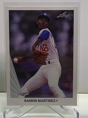 1990 Leaf Baseball Card #147 Ramon Martinez - Image 1 of 2
