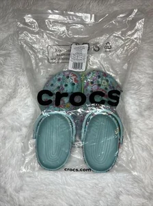 Crocs Vera Bradley Little Mermaid Womens 7 Mens 5 Ariel Disney Clog Pure Water - Picture 1 of 3
