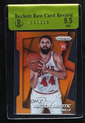 2014-15 Panini Prizm Orange Die-Cut Prizm /139 Nikola Mirotic #300 Rookie RC - Image 1 of 2