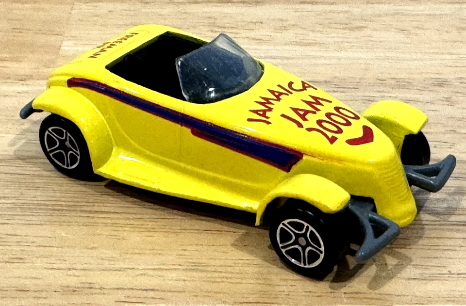 Caja de cerillas Jamaica Jam 2000 LE Plymouth Prowler Colorcomp de colección rara difícil de encontrar Foto 1 de 4