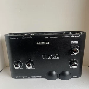 LINE 6 POD UX2 Digital Recording Audio Interface - Black - Picture 1 of 7