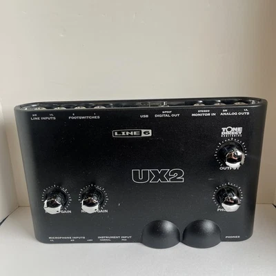 LINE 6 POD UX2 Digital Recording Audio Interface - Black - Image 1 of 4