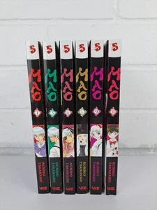 Mao Manga Lot Vol 1 3 4 6 9 11 English Rumiko Takahashi 1st Printings Viz Media - Picture 1 of 3