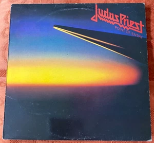 Judas Priest - Point Of Entry LP Vinyl LP Album Vinyl 1981 CBS 84834 - Picture 1 of 4