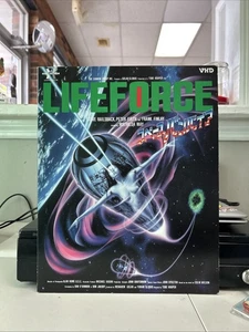 Tobe Hooper Lifeforce The Space Vampires Japan Horror VHD with Insert - Picture 1 of 3