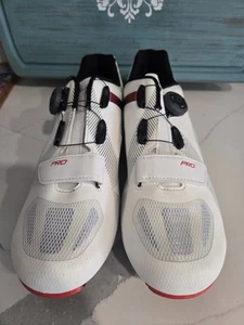Kushike White Cycling Shoes Pro Size 11 (44) - Picture 1 of 9