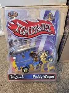 TOY ZONE TOM DANIEL PADDY WAGON NEW VERY NICE! Blue & Gold Carded New - Picture 1 of 5