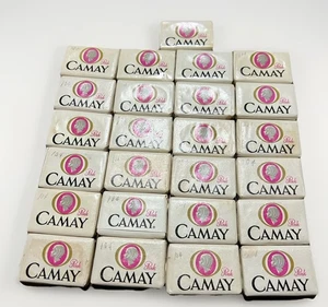 Lot Of 25 Vintage Camay Pink Travel Soap NOS Hotel Travel USA Bath Movie Prop - Picture 1 of 5