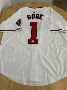 Mackenzie Gore Washington Nationals Autographed Jersey JSA Certified - Picture 1 of 7