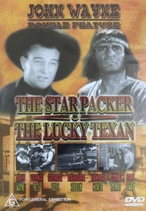 DVD NEW: The Star Packer & The Lucky Texan - 1930s, 2 x John Wayne Western’s - Imagen 1 de 2