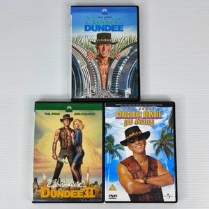 Crocodile Dundee Trilogy 1-3 DVD Bundle R1 NTSC & R4 PAL Tracked 2 Los Angeles - Picture 1 of 14