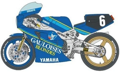 Decal 1/12 - Yamaha FZR750 Gau.loise Bowl Golden 1985 - Blue Stuff - BS12-001 - Image 1 of 2
