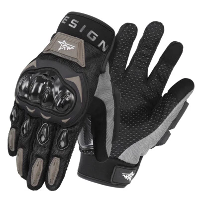 Guantes Pantalla Táctil Guantes Moto Guantes Antideslizantes con Carcasa Protectora Foto 1 de 4