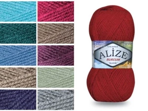 ALIZE BURCUM KLASIK Wolle 100% Polyacryl weich pflegeleicht (100g, Farbauswahl) - Bild 1 von 47