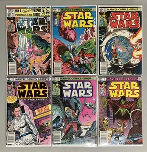┥Claves de cómic de Star Wars Stand de prensa: #55 59 61 65 66 67 (1977) en muy buen estado + (8.5-9.2) - Imagen 1 de 5