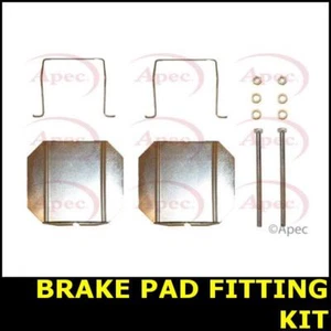 Brake Pad Fitting Kit Rear FOR CITROEN C5 211bhp 3.0 04->07 Petrol Apec - Picture 1 of 3