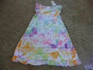 NEW NWT Childrens Place girls size 4 short sleeve pretty butterfly nightgown - Picture 1 of 1