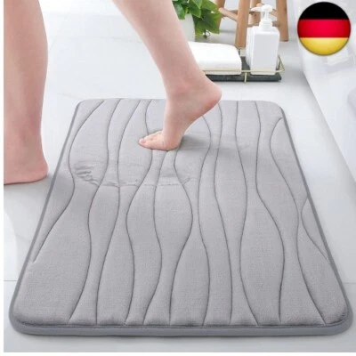 Homaxy Memoryschaum Badezimmerteppich Weich Badematte rutschfest Badteppich - Bild 1 von 4