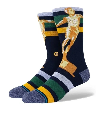 NWT Donovan Mitchell Utah Jazz Spida Dunk Stance NBA Crew Socks Large Men's 9-13 Cover