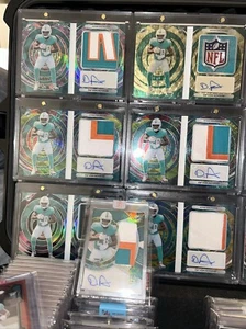 2023 Spectra Neon Splatter Auto Rpa 8/8 Bookend Devon Achane Rc Rare Panini🚀💯 - Bild 1 von 10