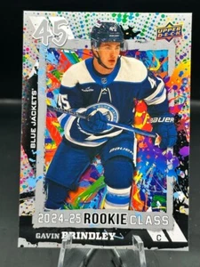 2024-25 UD Series 1 - Gavin Brindley - Rookie Class - RC-9 - Picture 1 of 2