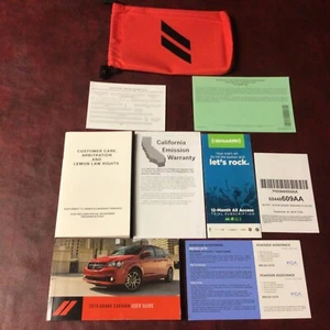 2019 DODGE GRAND CARAVAN COMPLETE OWNERS MANUAL BOOKS XM GUIDE CASE ALL MODELS - Picture 1 of 8